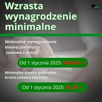 Zdjęcie artykułu ZMIANA WYNAGRODZENIA MINIMALNEGO